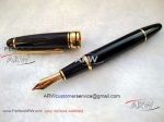 Perfect Replica Montblanc Meisterstuck Gold Clip Black Fountain Pen For Sale